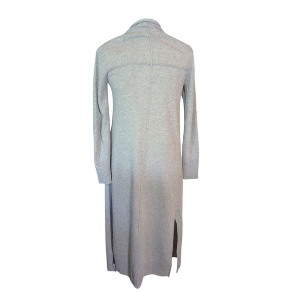 The Cashmere Project Neutral Oatmeal Soft Cashmere Sweater Duster Cardigan Sz XS - Picture 3 of 11